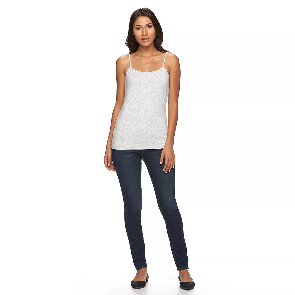 Women's Sonoma Goods For Life® Everyday Built-In Support Camisole 5 Women's Sonoma Goods For Life® Everyday Built-In Support Camisole - Image 3