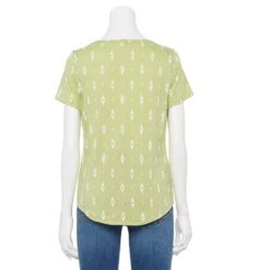 Petite Sonoma Goods For Life® Essential V-Neck Tee -Sonoma Style Hub 3053848 ALT