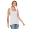 Women's Sonoma Goods For Life® Layering Tank -Sonoma Style Hub 3381138 New White