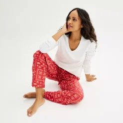 Women's Sonoma Goods For Life® Cozy Pajama Pants -Sonoma Style Hub 4211999 ALT2