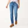 Women's Sonoma Goods For Life® Straight-Leg High-Waisted Curvy Jeans -Sonoma Style Hub 4380113 Medium