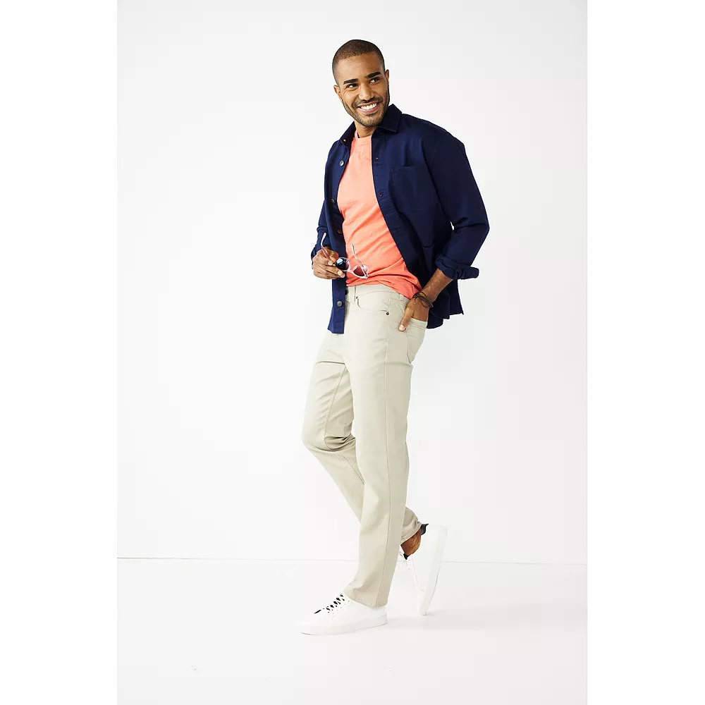 Men’s Sonoma Goods For Life® Regular-Fit 5-Pocket Everyday Pants 7 Men’s Sonoma Goods For Life® Regular-Fit 5-Pocket Everyday Pants - Image 5