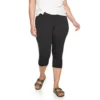 Plus Size Sonoma Goods For Life® Knit Capri Leggings -Sonoma Style Hub 4878367 Black