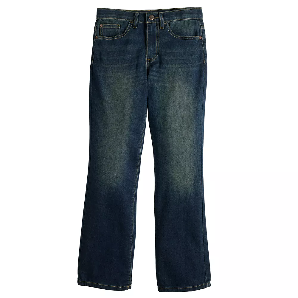 Boys 7-20 Sonoma Goods For Life® Flexwear Bootcut Jeans In Regular & Husky 3 Boys 7-20 Sonoma Goods For Life® Flexwear Bootcut Jeans In Regular & Husky