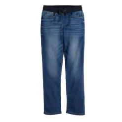 Boys 7-20 Sonoma Goods For Life® Slim Fit Knit Denim Pants