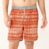 Men's Sonoma Goods For Life® Scallop Swim Trunks -Sonoma Style Hub 5036573 Red Dye Effect