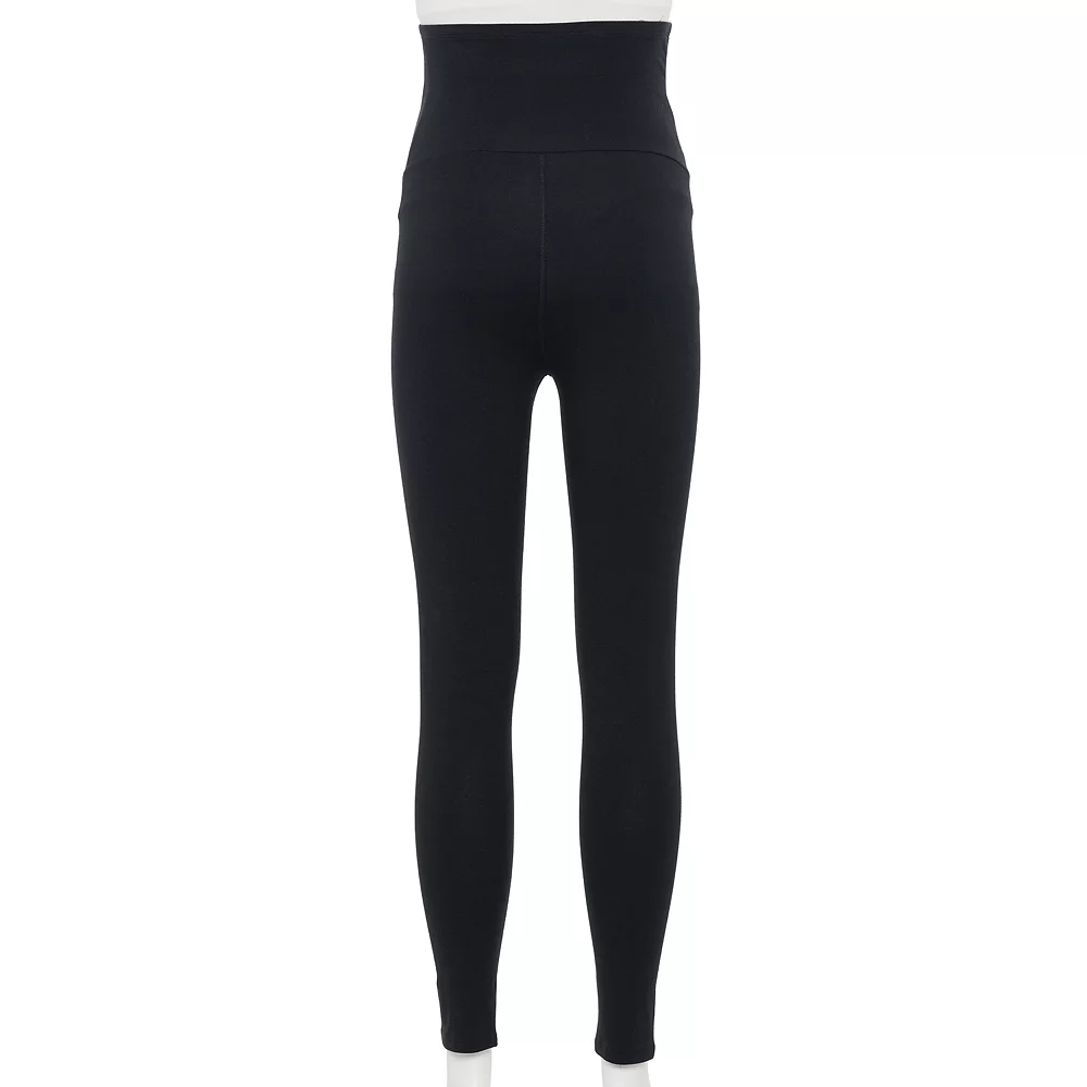 Maternity Sonoma Goods For Life® 2-pack Over-the-Belly Leggings 5 Maternity Sonoma Goods For Life® 2-pack Over-the-Belly Leggings - Image 3