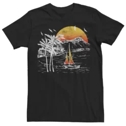 Men's Sonoma Goods For Life® Sailing Sunset Stamp Tee