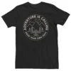 Men's Sonoma Goods For Life® Adventure Is Calling Make Your Own Path Geometric Landscape Tee -Sonoma Style Hub 5213869 Black