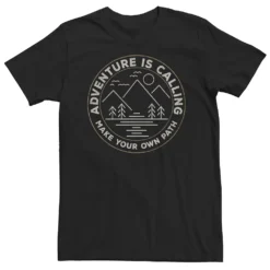 Men's Sonoma Goods For Life® Adventure Is Calling Make Your Own Path Geometric Landscape Tee