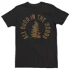 Men's Sonoma Goods For Life® "All Good In The Woods" Pine Tree Stamp Tee -Sonoma Style Hub 5214361 Black