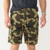 Men's Sonoma Goods For Life® 10-Inch Outdoor Flexwear Cargo Shorts -Sonoma Style Hub 5242921 Olive Camo