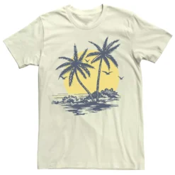 Men's Sonoma Goods For Life® Palm Trees, Beach & Sun Tee
