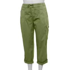New Release 16 Plus Size Sonoma Goods For Life® Comfort Waist Utility Capri Pants