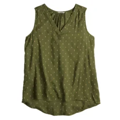 Women's Sonoma Goods For Life® V-Neck Tank 7 Women's Sonoma Goods For Life® V-Neck Tank -Sonoma Style Hub 5297402 ALT5