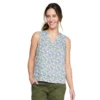 Women's Sonoma Goods For Life® V-Neck Tank -Sonoma Style Hub 5297402 Blue Floral