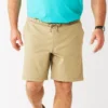 Big & Tall Sonoma Goods For Life® Casual Pull-On Shorts -Sonoma Style Hub 5466820 Khaki