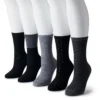 Women's Sonoma Goods For Life® 5-Pack Geo Crew Socks -Sonoma Style Hub 5497546 Black Multi