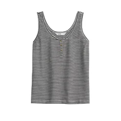 Women's Sonoma Goods For Life® Striped Henley Tank 7 Women's Sonoma Goods For Life® Striped Henley Tank -Sonoma Style Hub 5542172 ALT5