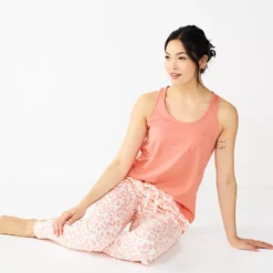 Women's Sonoma Goods For Life® Essential Banded Bottom Pajama Pants -Sonoma Style Hub 5558711 ALT2