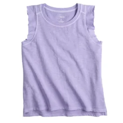 Women's Sonoma Goods For Life® French Terry Flutter-Sleeve Top -Sonoma Style Hub 5576747 ALT5