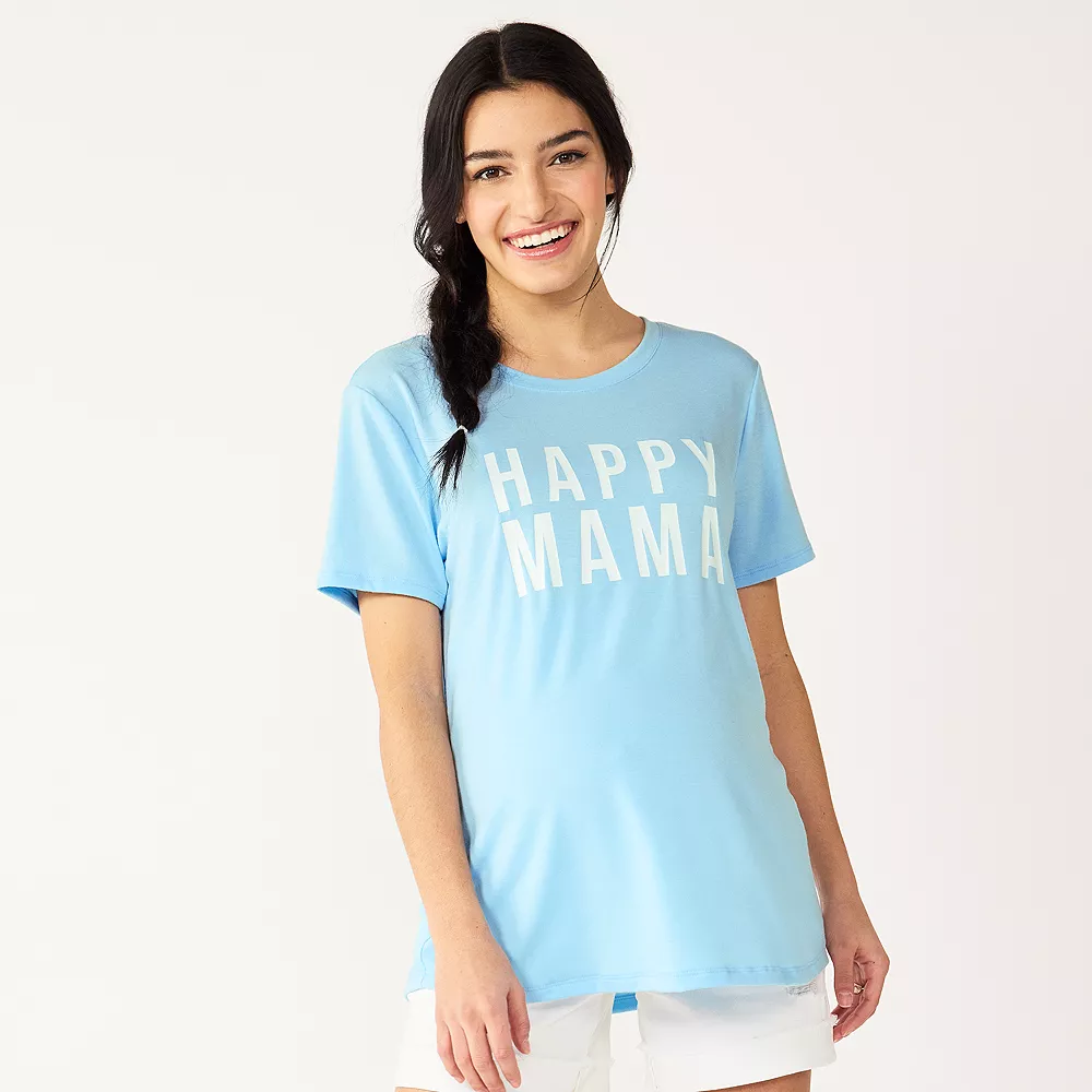 Maternity Sonoma Goods For Life® Mommy & Me Graphic Tee Set 4 Maternity Sonoma Goods For Life® Mommy & Me Graphic Tee Set - Image 2