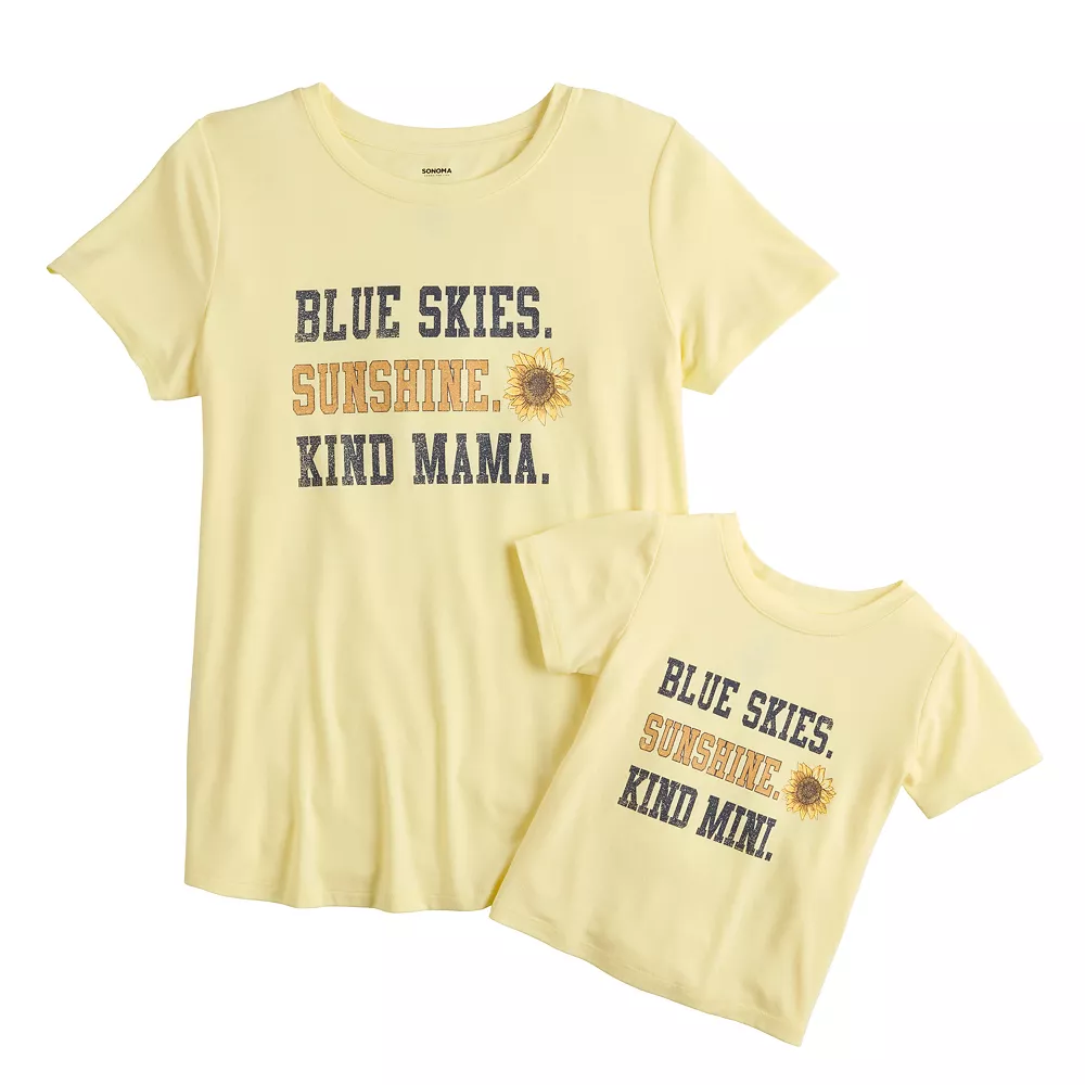 Maternity Sonoma Goods For Life® Mommy & Me Graphic Tee Set 3 Maternity Sonoma Goods For Life® Mommy & Me Graphic Tee Set