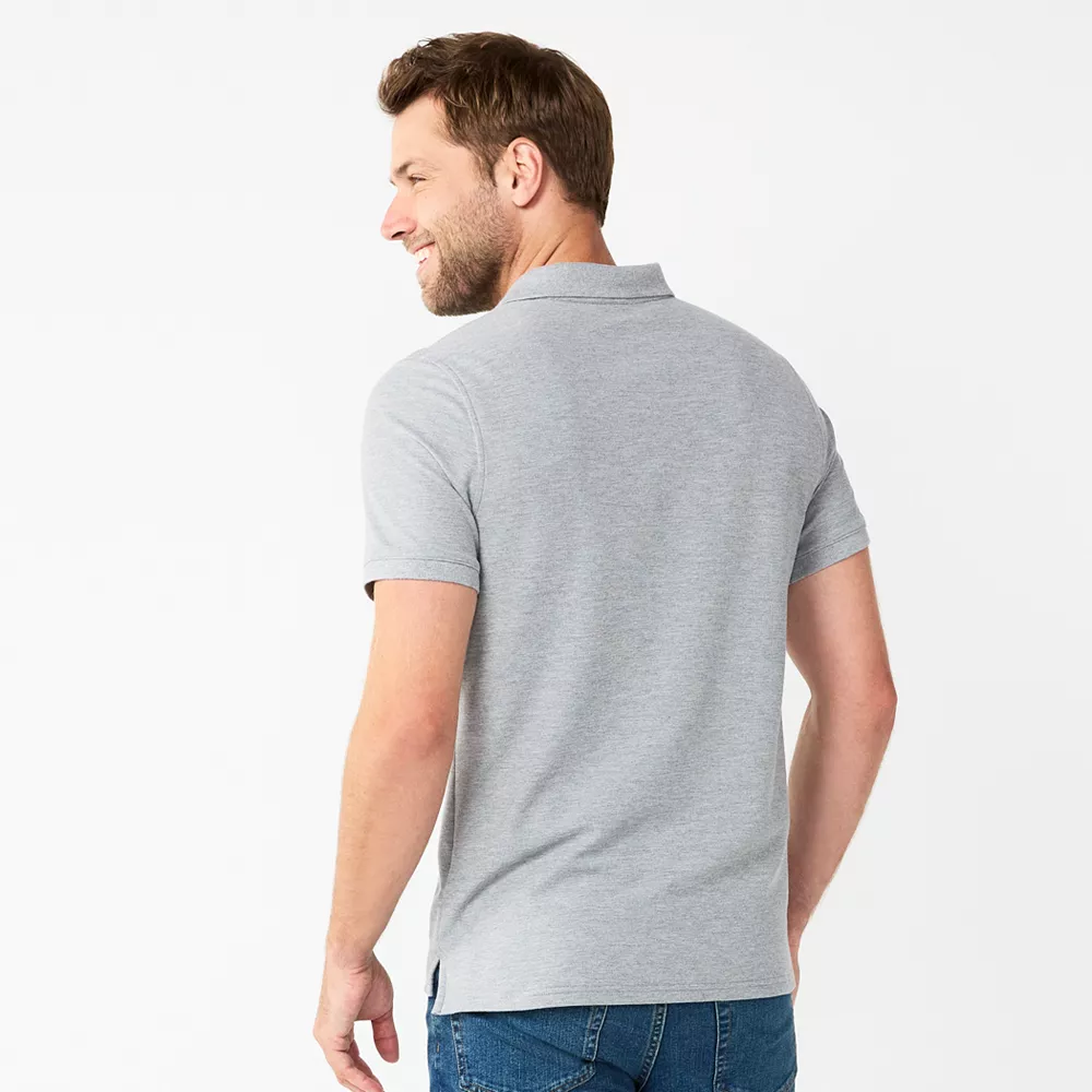 Men's Sonoma Goods For Life® Pique Polo 4 Men's Sonoma Goods For Life® Pique Polo - Image 2