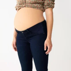Maternity Sonoma Goods For Life® Side Panel Belly Band Jeggings -Sonoma Style Hub 5812471 ALT2