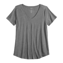 Women's Sonoma Goods For Life® Essential V-Neck Tee -Sonoma Style Hub 5824995 ALT5