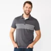 Men's Sonoma Goods For Life® Polo -Sonoma Style Hub 5825939 Carbon Copy Stripe