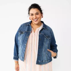 Plus Size Sonoma Goods For Life® Premium Denim Jacket