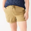 Plus Size Sonoma Goods For Life® Utility Shorts 2 Plus Size Sonoma Goods For Life® Utility Shorts -Sonoma Style Hub 5926948 Khaki