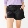 Women's Sonoma Goods For Life® 5" Utility Shorts -Sonoma Style Hub 5927776 Black