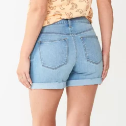 Women's Sonoma Goods For Life® High Rise 5" Denim Shorts 5 Women's Sonoma Goods For Life® High Rise 5" Denim Shorts -Sonoma Style Hub 5932297 ALT