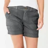 Women's Sonoma Goods For Life® 9" Utility Bermuda Shorts -Sonoma Style Hub 5940057 Dark Gray