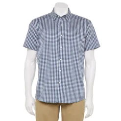 Men's Sonoma Goods For Life® Adaptive & Easy Dressing Short Sleeve Performance Shirt