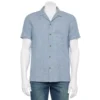 Men's Sonoma Goods For Life® Camp Shirt -Sonoma Style Hub 5942959 Blue