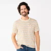 Men's Sonoma Goods For Life® Striped Pocket Tee -Sonoma Style Hub 5953519 Tan Multi