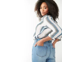 Women's Sonoma Goods For Life® Curvy High-Waisted Skinny Jeans 11 Women's Sonoma Goods For Life® Curvy High-Waisted Skinny Jeans -Sonoma Style Hub 6120421 ALT6